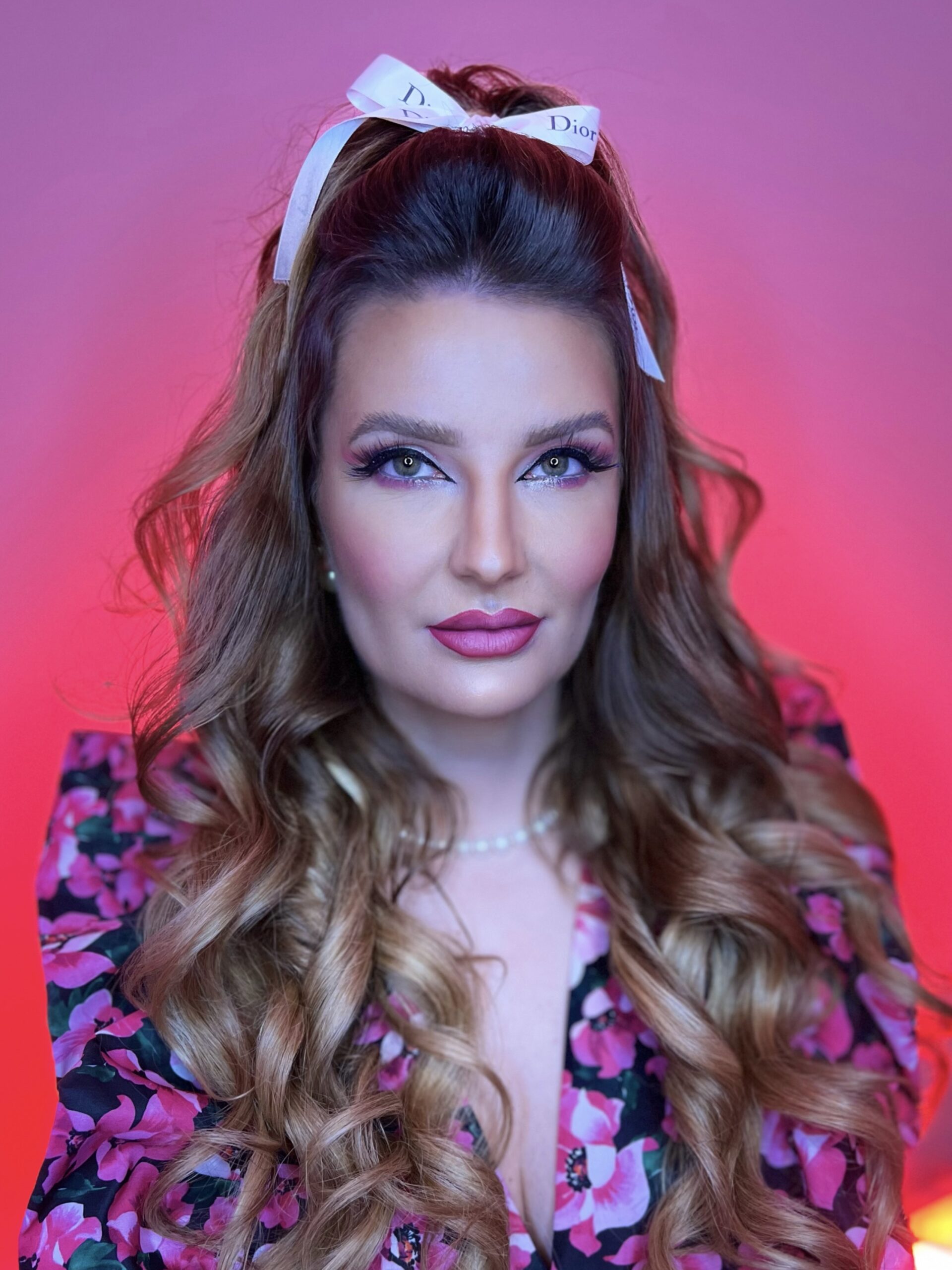 Peinado y maquillaje para sesion de fotos